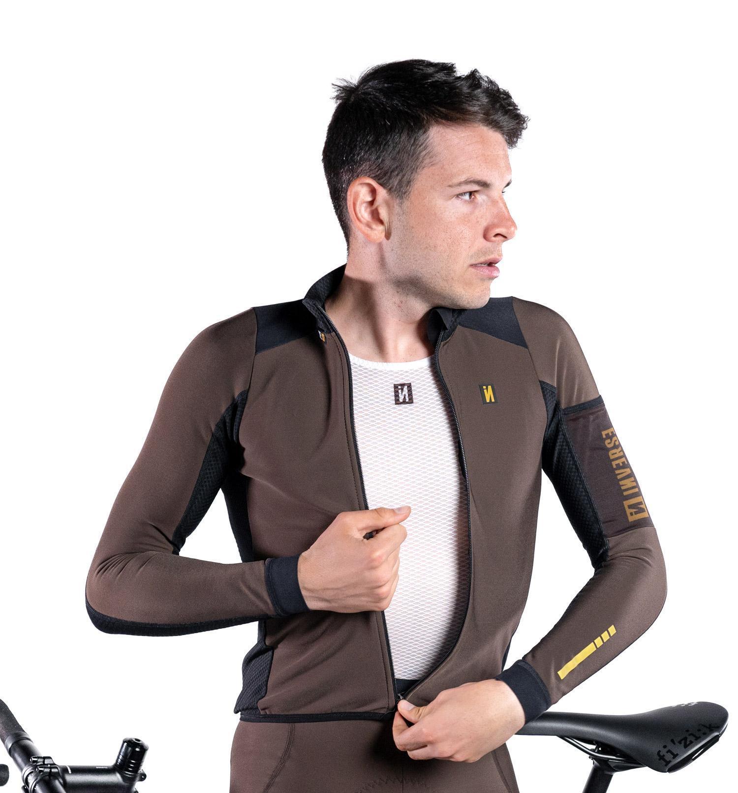 MAILLOT-CICLISMO-INVIERNO-HOMBRE-PURE-LEVEL-DARKBROWN-1-1